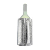 Cilio Wine Bottle Cooler Sleeve Silver