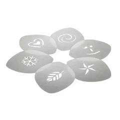 Aerolatte Cappuccino Art Stencils Set of 6