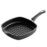 AMT Gastroguss Non Stick Square BBQ Grill Pan 28cm