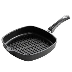 AMT Gastroguss Non Stick Square BBQ Grill Pan 28cm