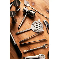 BarCraft Stainless Steel Ice Serving Tongs 16cm
