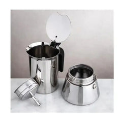 Bialetti Venus Stainless Steel Stovetop Espresso Maker 10-Cup