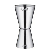 Cilio Stainless Steel Double Cocktail Jigger