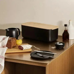 Eva Solo Nordic Kitchen Bread Bin Black