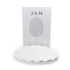 Jan Maison Blanche Fine China Baroque Oval Platter 41cm