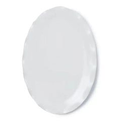 Jan Maison Blanche Fine China Wave Oval Platter 41cm