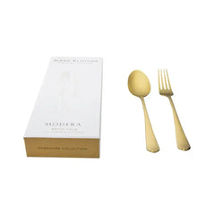 Jenna Clifford Modera Satin Gold Salad Server Set 2 Piece
