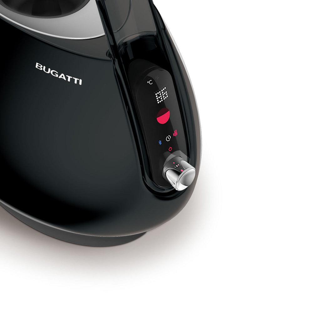 Bugatti Jacqueline Stainless Steel Kettle 1.2L Black