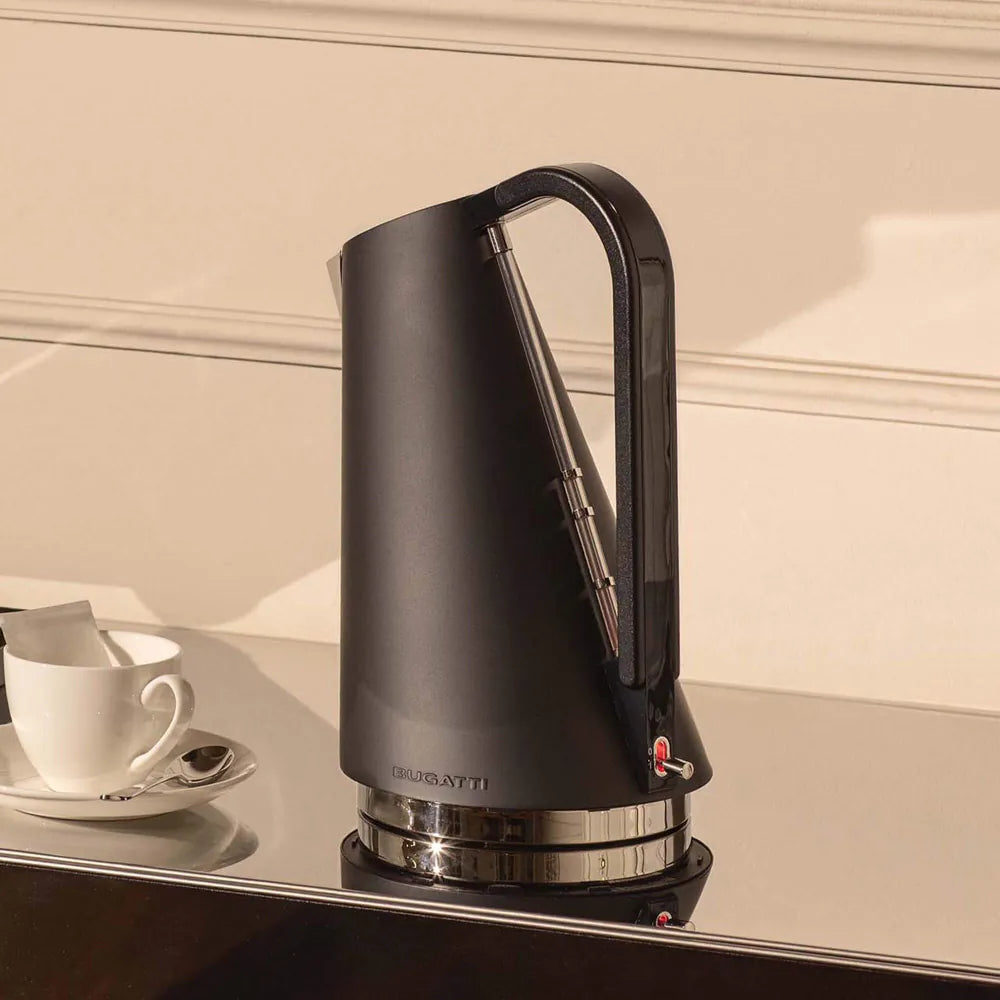 Bugatti Vera Easy Stainless Steel Kettle 1.7L Black