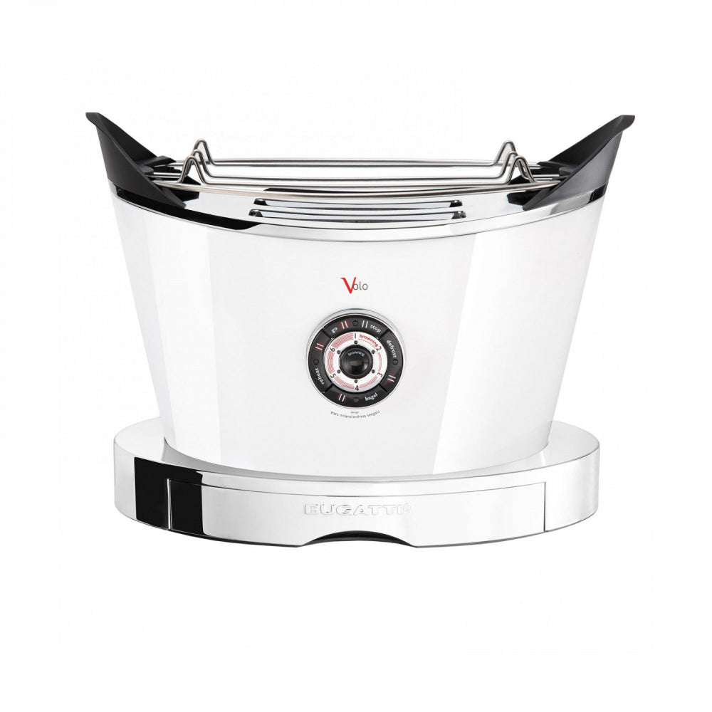 Bugatti Volo V-Shape 2-Slice Toaster White