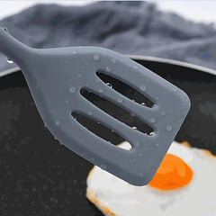 Creative Cooking Silicone Slotted Lifter Small Grey