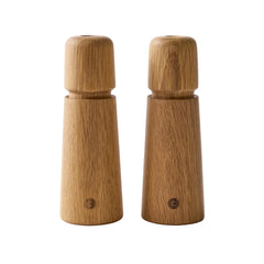 CrushGrind Stockholm Oak Grinders 17cm Set of 2