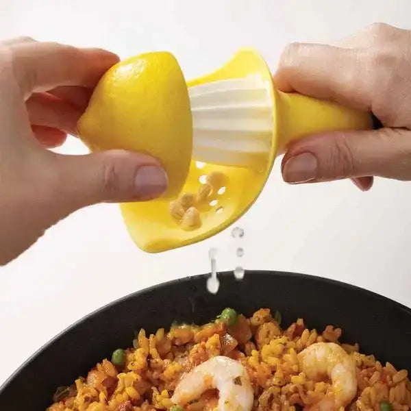 Joseph Joseph Catcher Citrus Reamer Yellow