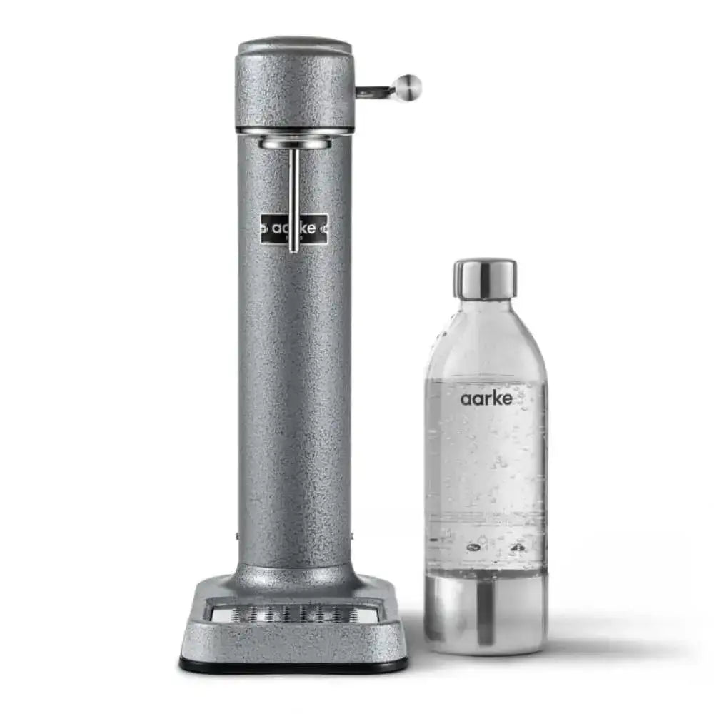 Aarke III Premium Water Carbonator Hammertone Grey