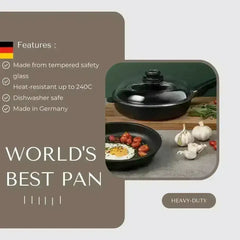 AMT Gastroguss Glass Lid for Pots and Pans 26cm