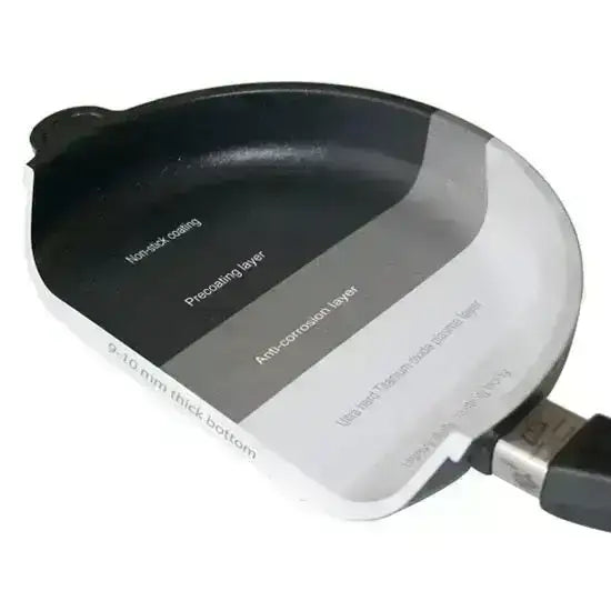 AMT Gastroguss Non-Stick High Sided Frying Pan 20cm