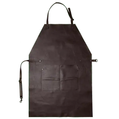 Arrow Leather Goods Full Leather Apron Brown