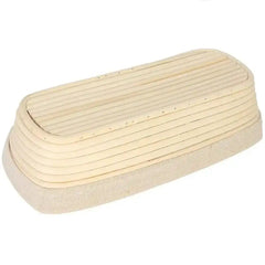 Banneton Rectangle Proofing Basket 35cm with Liner