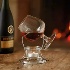 BarCraft Brandy and Cognac Glass Warmer Set
