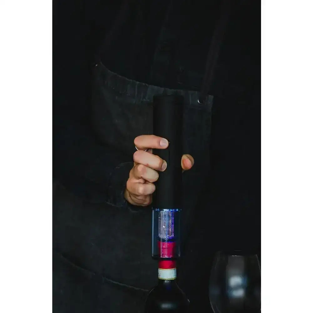 BarCraft Electric Corkscrew Wine Opener with Foil Cutter