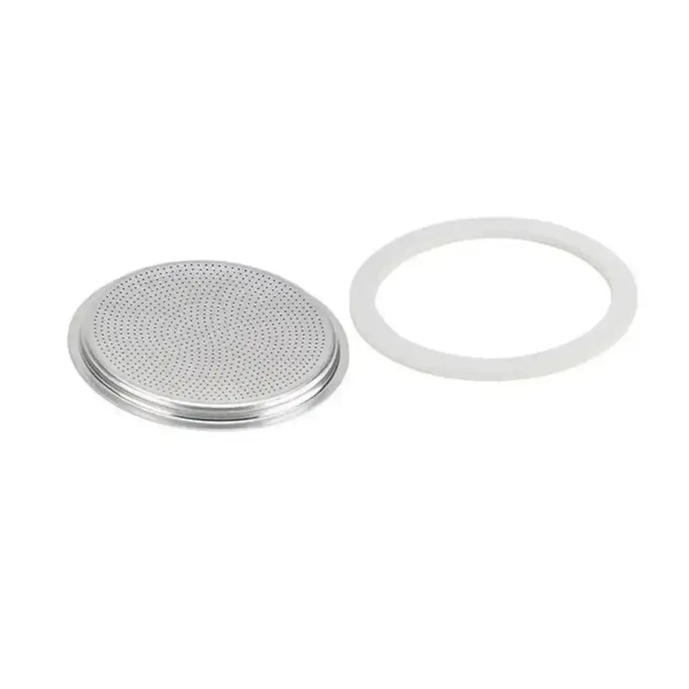 Bialetti Moka Express Replacement Gasket and Filter 12 Cup