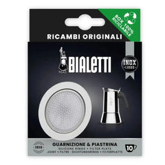 Bialetti Venus Replacement Gasket & Filter Plate 10 Cup