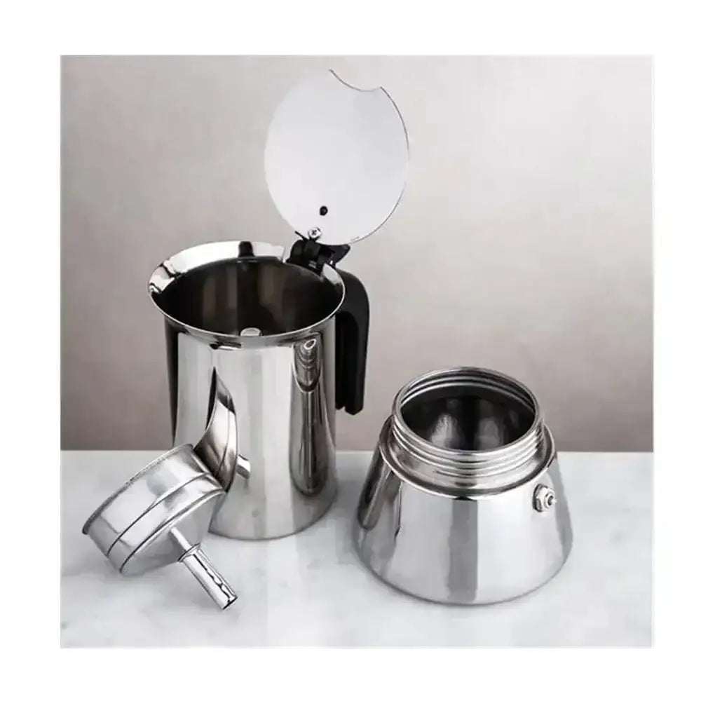 Bialetti Venus Stainless Steel Stovetop Espresso Maker 10-Cup