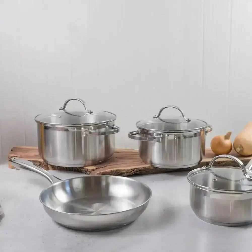 Brabantia Amsterdam Stainless Steel 7-Piece Cookware Set