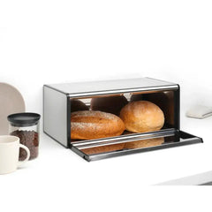 Brabantia Fall Front Stainless Steel Bread Bin