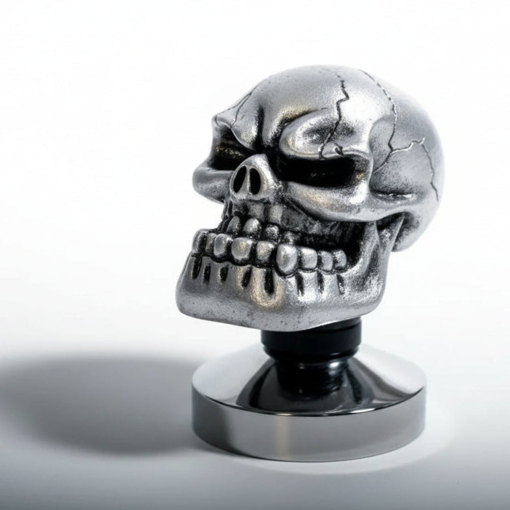 Brew Tool Coffee Tamper Skull Silver 58mm
