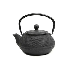 Cast Iron Chinese Teapot Black 800ml