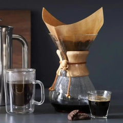 Chemex Classic Pour Over Coffee Maker Glass 8 Cup