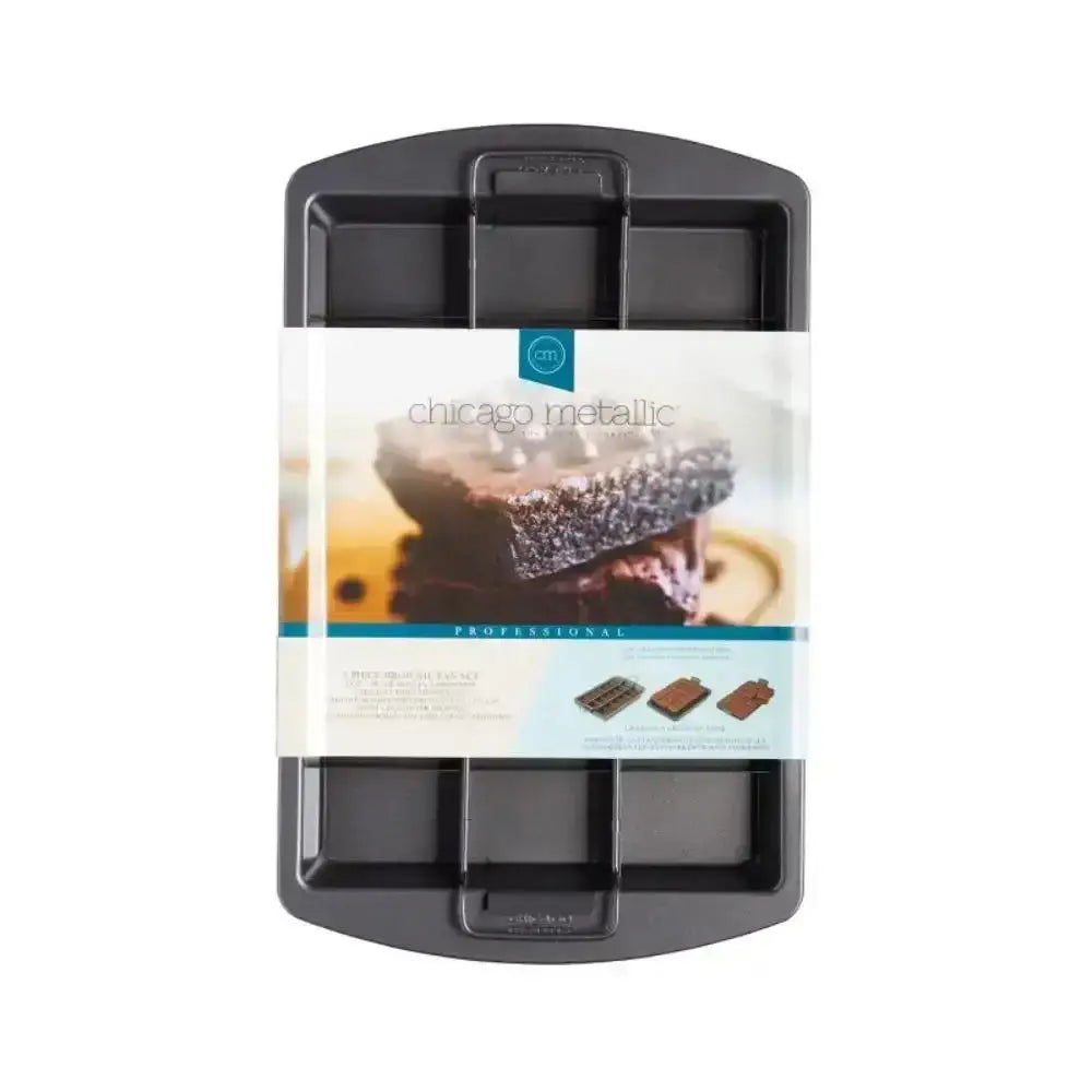 Chicago Metallic Non-Stick 3 Piece Brownie Pan Set 40cm
