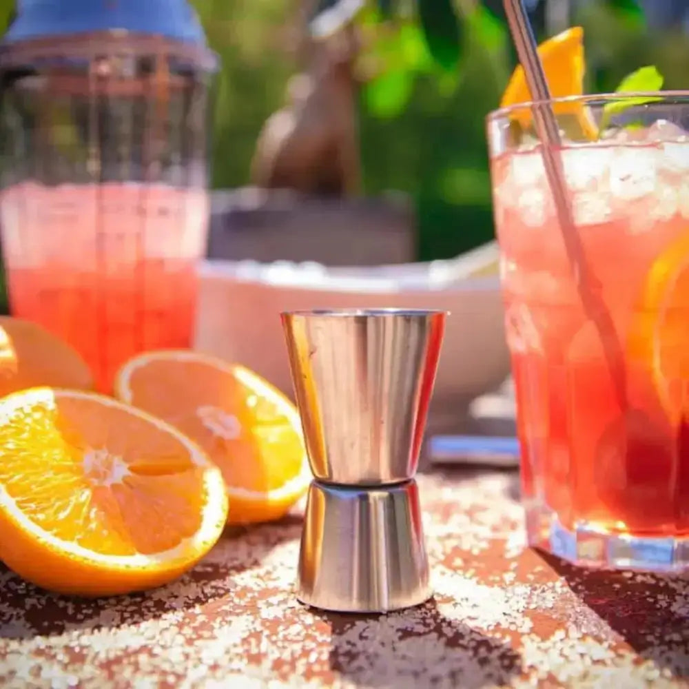 Cilio Stainless Steel Double Cocktail Jigger