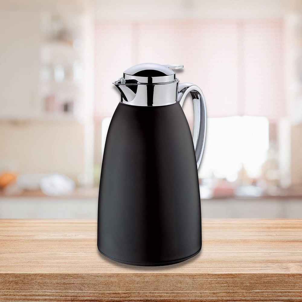 Cilio Venezia Insulated Black Serving Jug 1.0L