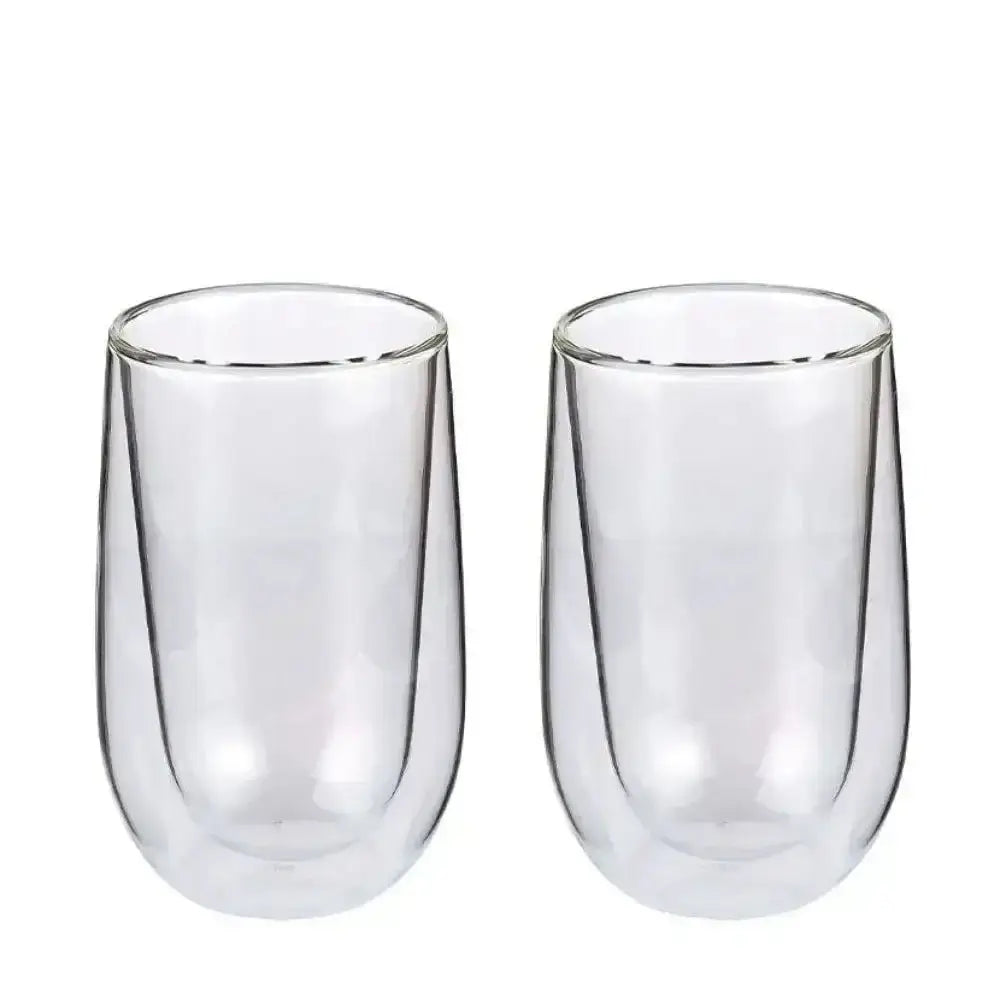 Cilio Verona Double Walled Latte Glasses Set of 2 350ml