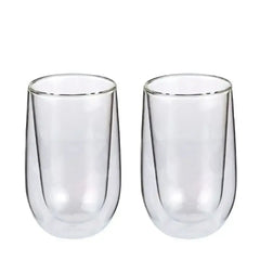 Cilio Verona Double Walled Latte Glasses Set of 2 350ml