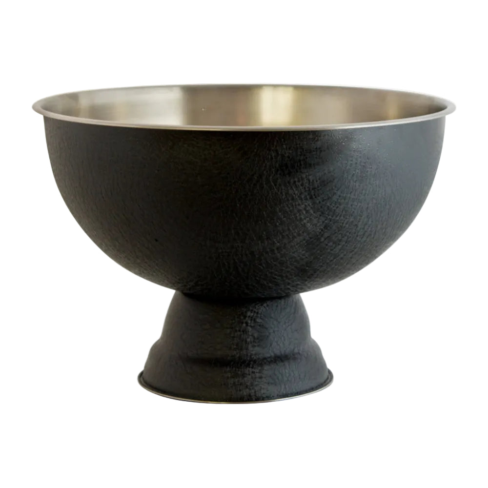 Classic Stainless Steel Drinks Cooler Tub 13.5L Black