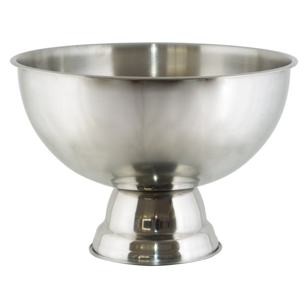 Classic Stainless Steel Drinks Cooler Tub 13.5L Silver