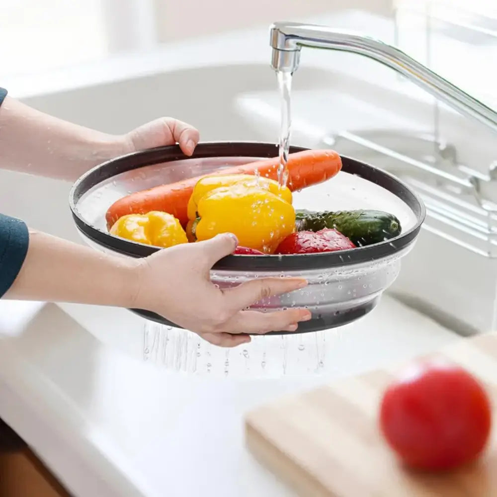 Creative Cooking Collapsible Microwave Food Cover