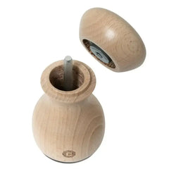 CrushGrind Lyon Natural Salt & Pepper Grinder Set