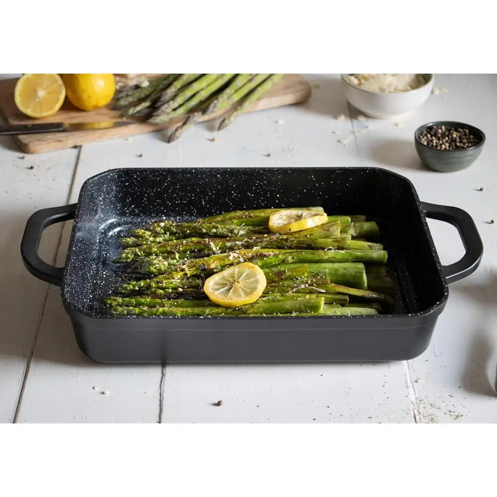 Elo Belugo Titanium Rectangle BBQ Roaster Grill 41x26cm