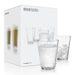 Eva Solo Drinking Glasses 380ml Set of 8