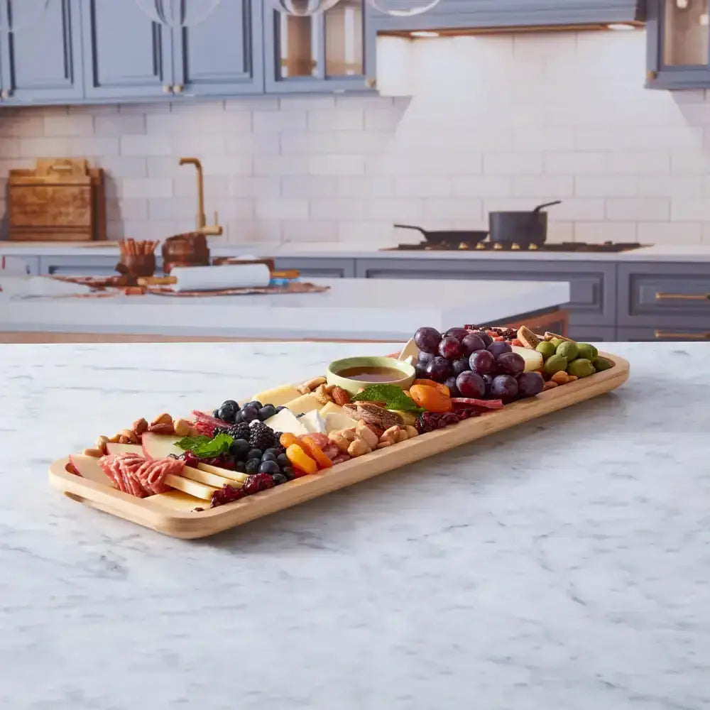 Farberware Bamboo Rectangular Serving Board 56cm