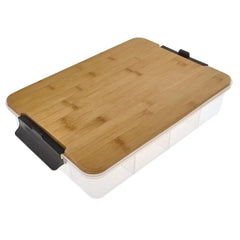 Farberware SnackleBox Bamboo Board and Box