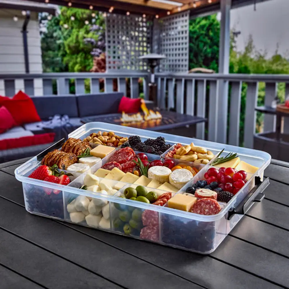 Farberware SnackleBox Bamboo Board and Box