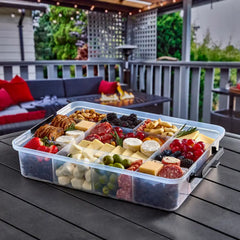 Farberware SnackleBox Bamboo Board and Box