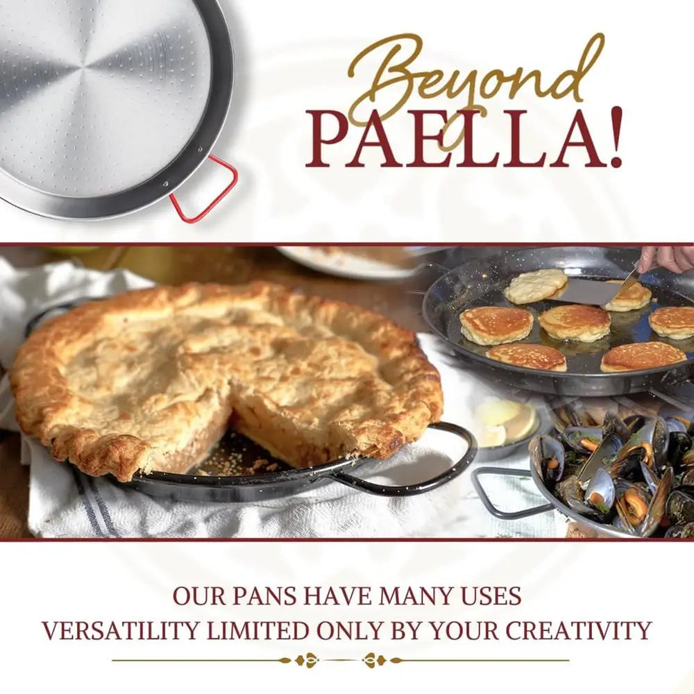 Garcima Spanish Enamel Paella Pan 50cm