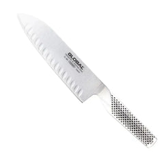 Global G Series Fluted Santoku Knife 18cm