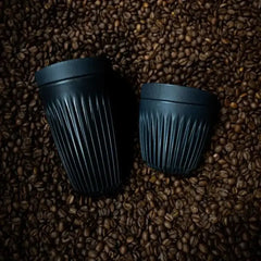 Huskee Travel Cup and Lid Charcoal 175ml